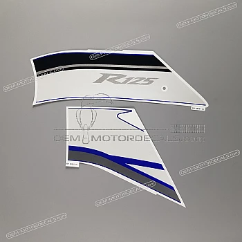Side cowling decals set, left side