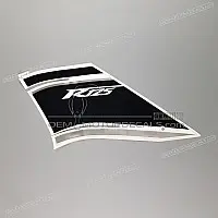YAMAHA Autocollant de panneau latéral, côté gauche 5D7-28398-10-00