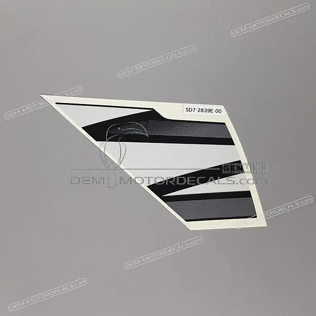 Autocollant Yamaha YZF-R125 Carénage Gauche Côté Gauche OEM 5D72839E0000
