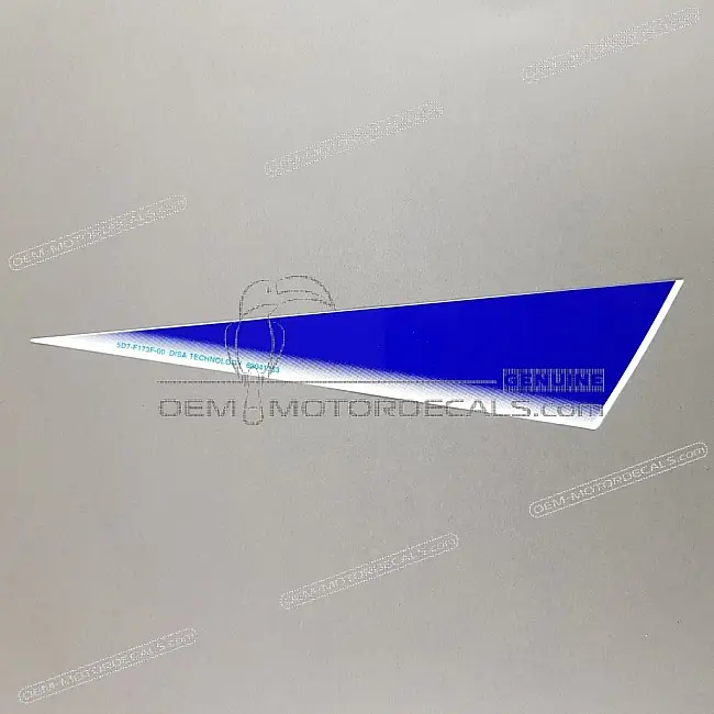 Autocollant de carénage droit Yamaha YZF-R125 Côté Droit OEM 5D7F173F0000