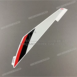 Frame cowling decal, right side