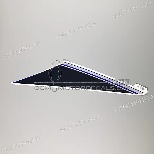 Autocollant Yamaha YZF-R125 flanc carénage arrière côté gauche OEM 5D7F832K1000