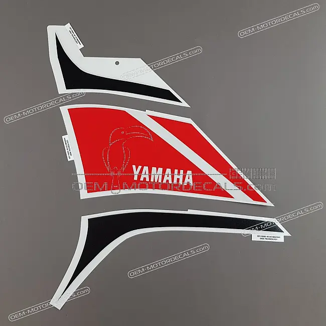 Yamaha YZF-R125 Adesivo Carenatura Lato Sinistro OEM 5D7F83914000