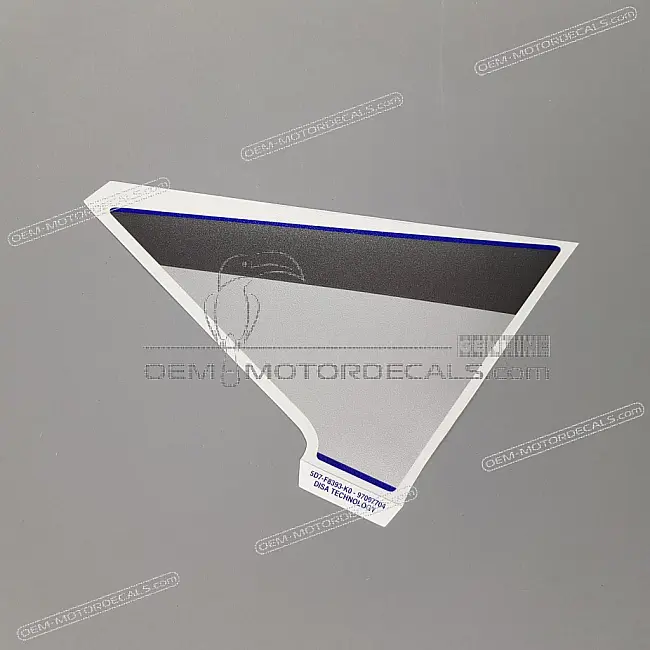 Yamaha YZF-R125 Front Cowling Graphic Left Side OEM 5D7F8393K000