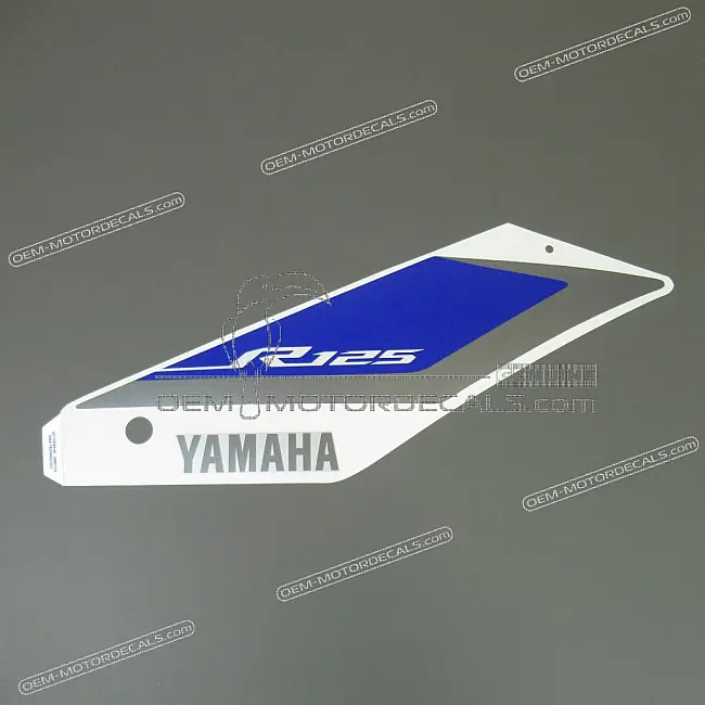 Autocollant de carénage côté droit Yamaha YZF-R125 OEM 5D7F83994000
