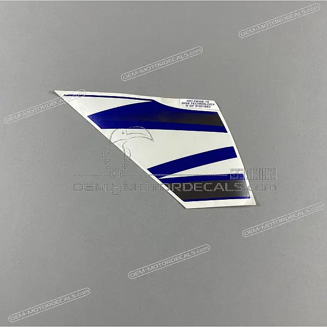 Autocollant de carénage côté gauche Yamaha YZF-R125 OEM 5D7F839E1000