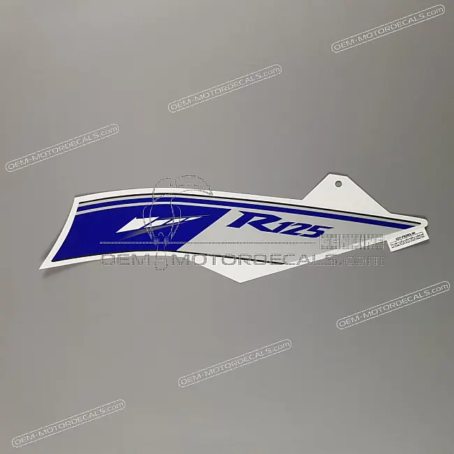 Autocollant Yamaha YZF-R125 pour carénage arrière côté gauche OEM 5D7F839G9000