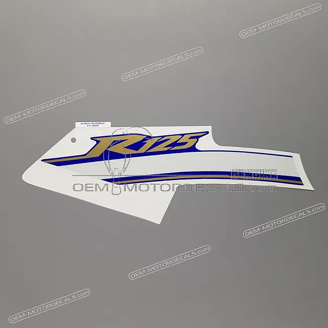 Autocollant Yamaha YZF-R125 carénage droit côté droit OEM 5D7F839J4000