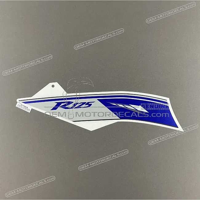 Yamaha YZF-R125 Autocollant de flanc de carénage inférieur R125 côté droit OEM 5D7F839J9000