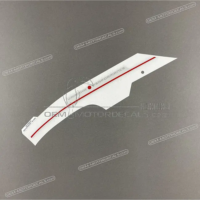 Autocollant de carénage gauche Yamaha YZF-R125, côté gauche OEM 5D7F83G60000