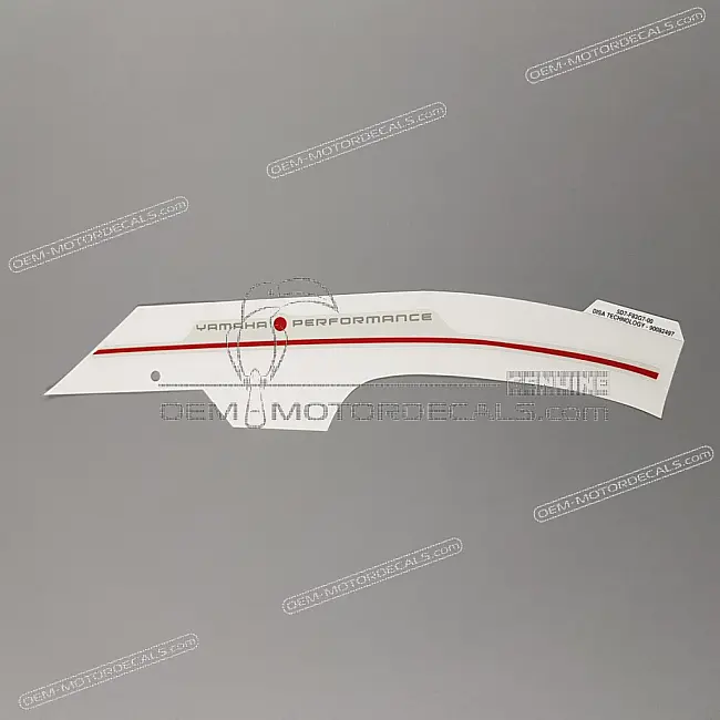 Autocollant de carénage côté droit Yamaha YZF-R125 OEM 5D7F83G70000