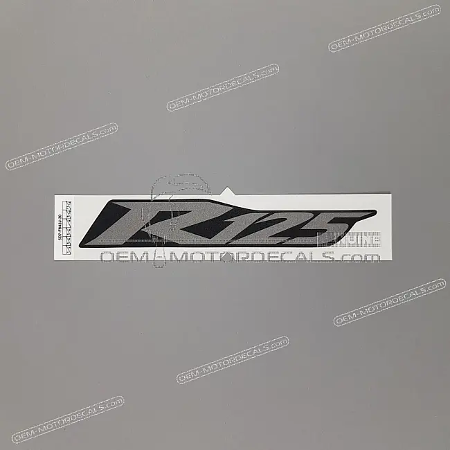 Emblème Yamaha YZF-R pour flanc de carénage YZF-R125 OEM 5D7F842J3000