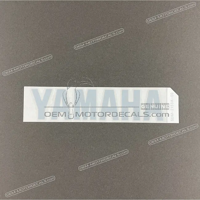 Emblema serbatoio Yamaha FZS600 FAZER OEM 5DM2153A0000