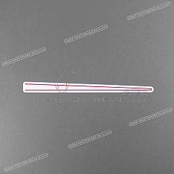 Adesivo posteriore coda carena