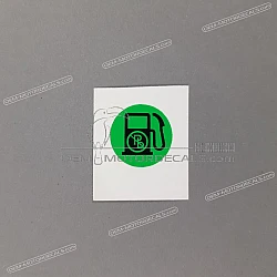 Caution label, Unleaded fuel