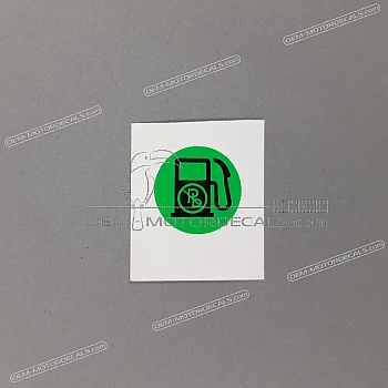 Caution label, Unleaded fuel