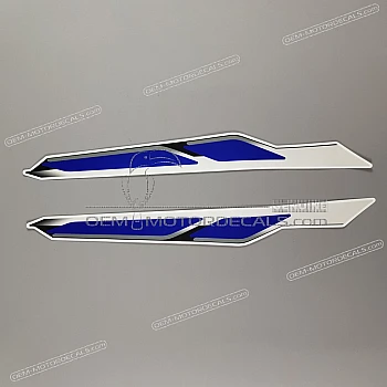 Adesivi posteriore coda carena, set