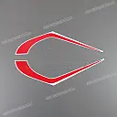 R6 Dekor Heckverkleidung links