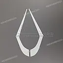 Achterkap R6 sticker, links