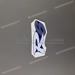 Kontpaneel sticker