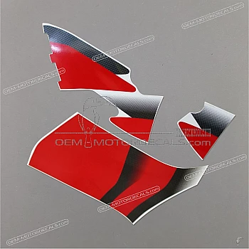 Side cowling decals set, left side
