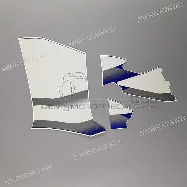 Yamaha YZF-R6 Set Grafiche Carenatura Inferiore Sinistra OEM 5EB283013000