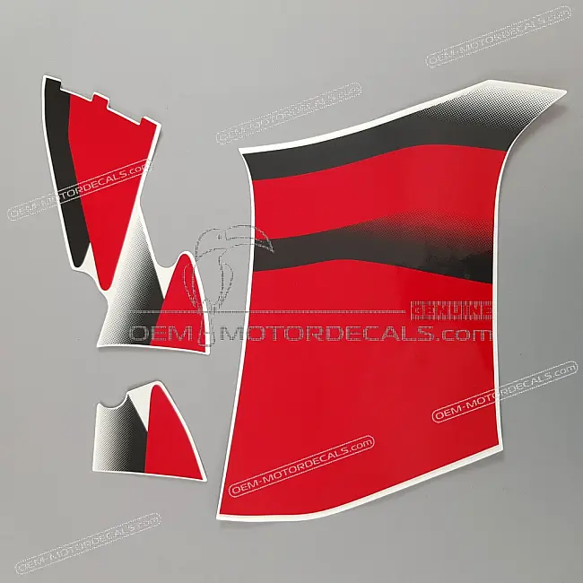 Yamaha YZF-R6 Bugspoiler YAMAHA Aufkleber rechte Seite OEM 5EB283030000