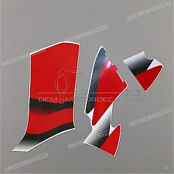 Side cowling decals set, right side
