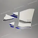 Onderkuip YAMAHA sticker, rechterzijde