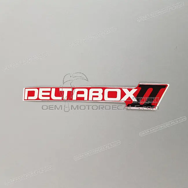 Emblema R6 Carenatura Laterale Destra Originale Yamaha YZF-R6 OEM 5EB-28328-70-00 Grafica di Fabbrica