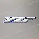 Linker zijkuip R6 embleem