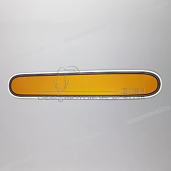 Front fender decal