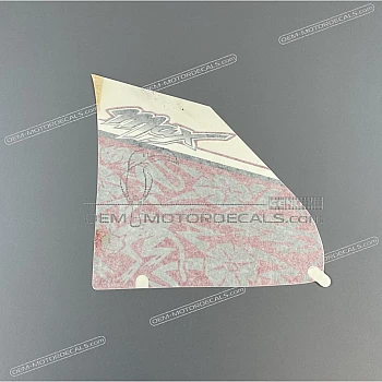 Side cowling decal, left side