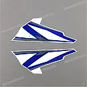 Brandstoftank R1 stickerset