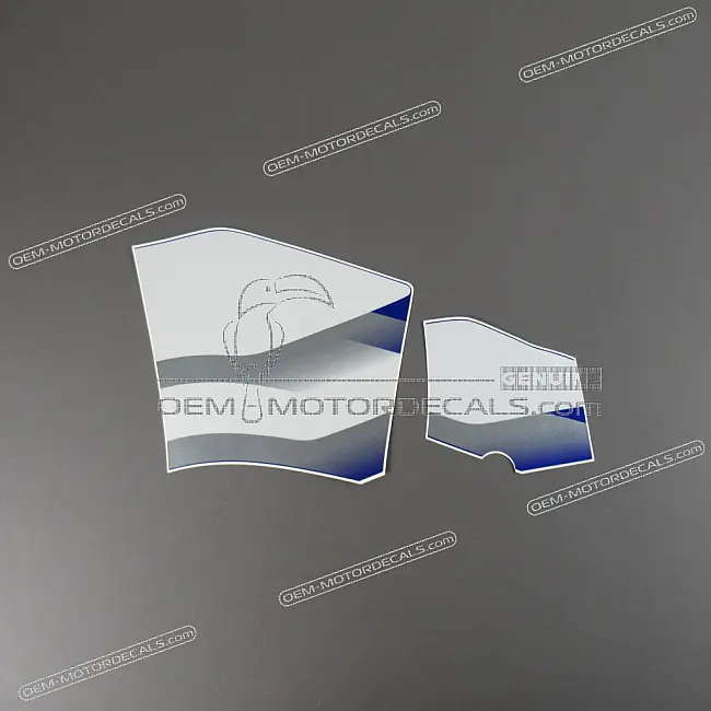 Yamaha YZF-R1 Onderkuip Sticker Links OEM 5JJ-28301-10-00