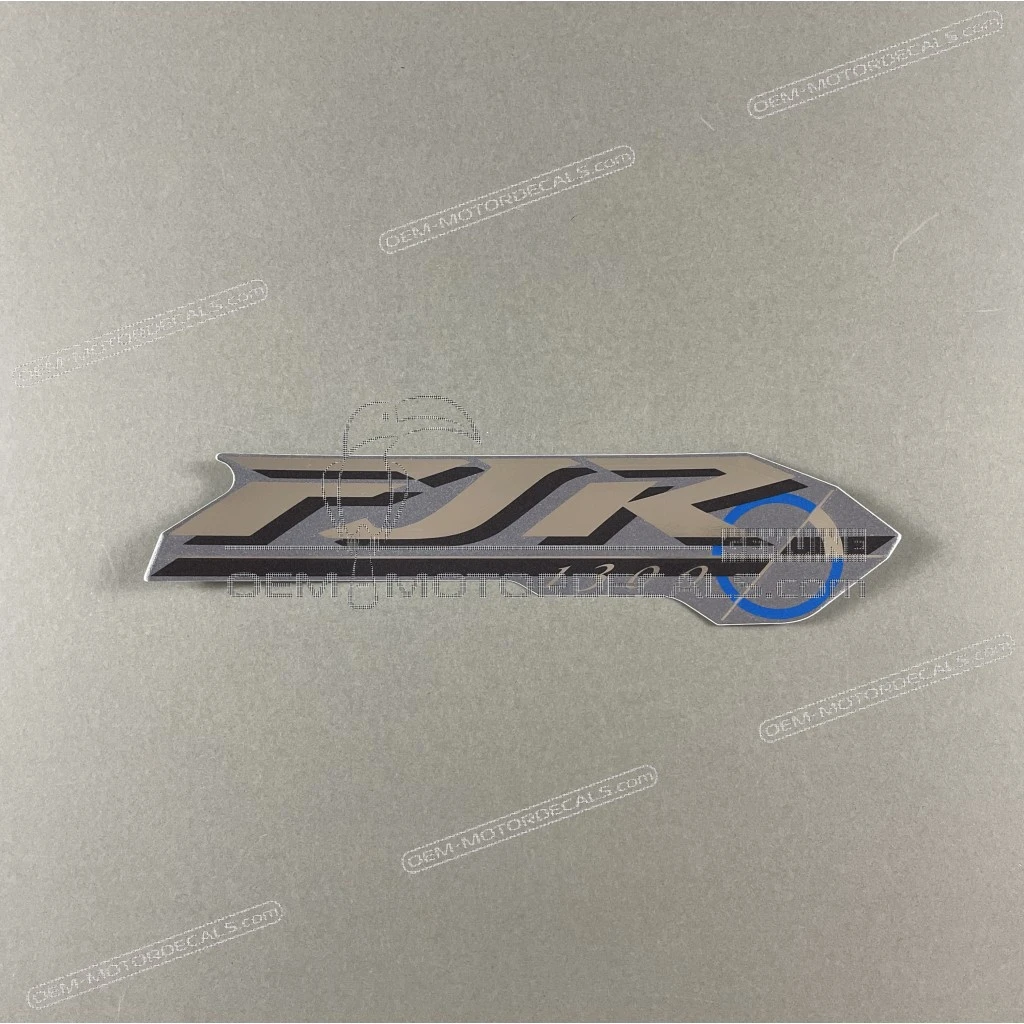Yamaha FJR1300 Emblema carenatura laterale FJR 1300 Grafica OEM 5JW283284000 Adesivo originale di fabbrica