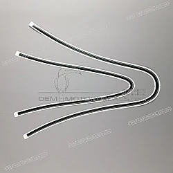 Front fender decal set