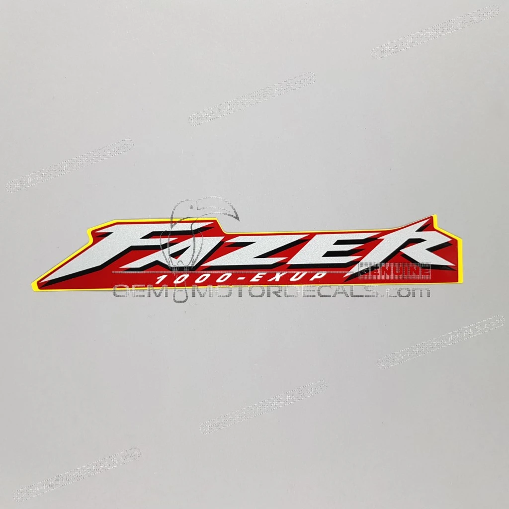 Emblema carenatura laterale Yamaha FZS1000 FAZER OEM 5LV283152000