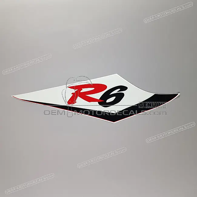 Yamaha YZF-R6 Grafica Codone R6 Lato Destro OEM 5MT-2173F-00-00