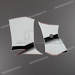Side cowling decals set, left side