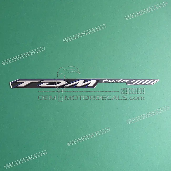 Autocollant Yamaha TDM900 Flanc Carénage Côté Gauche OEM 5PS283914000 sticker moto d'origine constructeur