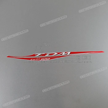 Side cowling decal, left side