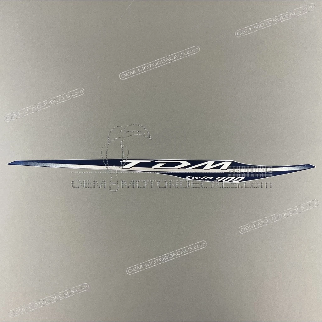 Yamaha TDM900 Zijkap sticker Rechterkant OEM 5PS283929000