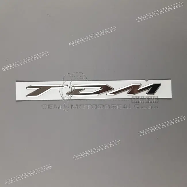 Yamaha TDM900 Verkleidung 1 Emblem OEM 5PS2839B0000 Original Yamaha Grafik Aufkleber