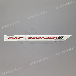 Side cowling decals set, left side