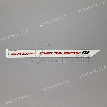 Side cowling decals set, left side