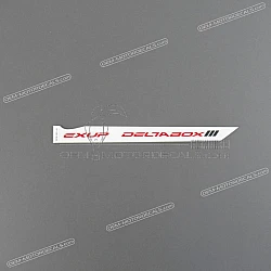 Side cowling decals set, right side