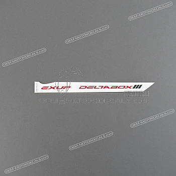 Side cowling decals set, right side