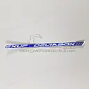 R1 sticker middenkuip, rechterzijde