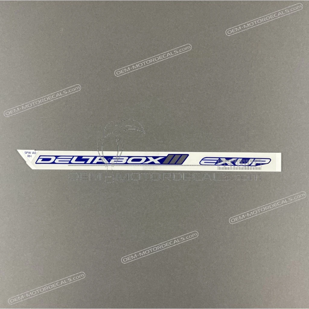 Emblème Yamaha YZF-R1 Carénage Latéral Droit OEM 5PW28338A000